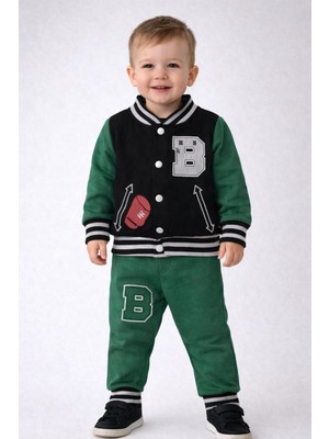 love 3 Iplik Şardonlu Erkek Çocuk Takımı