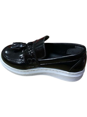 Güven Kundura Çocuk Düz Taban Püsküllü Ayakkabı