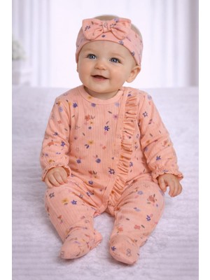 love Fırfırlı Bandanalı Çiçek Detaylı Tulum