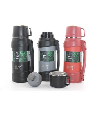 Skygo Paslanmaz Çelik Çift Katmanlı Termos 1.6 Lt