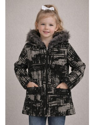 love Fermuarlı Kapşonlu Cepli Ceket