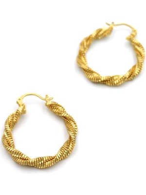 Skygo Halka Küpe - Altın