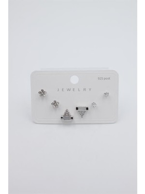 Skygo Çoklu Set Küpe - Gümüş