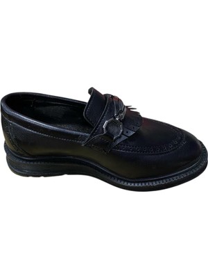 Güven Kundura Çocuk Kundura Tokalı Düz Taban Ayakkabı