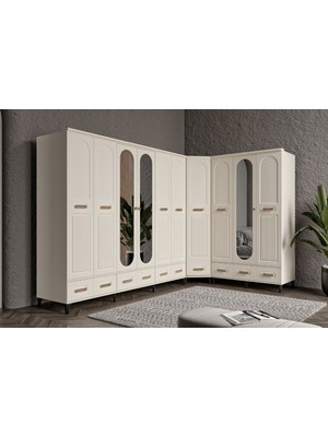 Doressa Hima Moon Köşe Gardırop