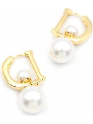 Skygo Inci D Küpe - Altın