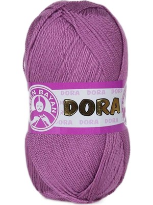 Skygo 1 Adet Dora El Örgü Ipi Yünü 100 gr 050 Eflatun
