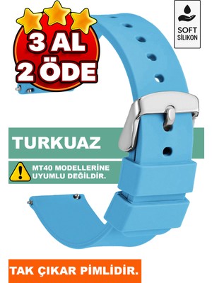 Trendburada Tcl Movetime MT42 MT42X MT43 MT46 Family - Slazenger Sl-09 Serileriyle Uyumlu Akıllı Çocuk Saati Kordonu Kayışı