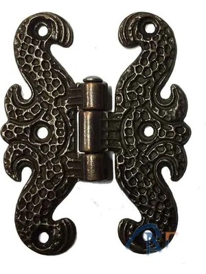 Eco Port Zamak Kelebek Menteşe - Büyük, 50X67MM, Oksit, 100 Adet