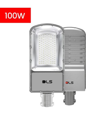 ST-207-100 100W LED Yol Sokak Armatür Dls Park Bahçe Çevre Site Bina Dış Mekan Lamba Aydınlatma Ledli Sokak Armatürü