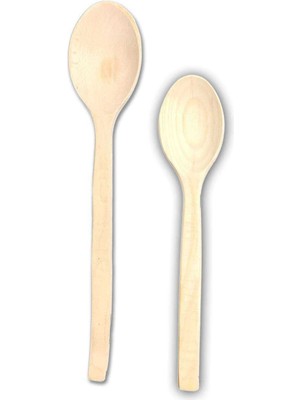 Skygo Ahşap Kaşık Seti 2 Parça
