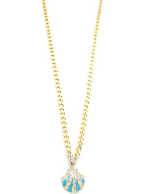 Skygo Deniz Kabuğu Kolye - Altın