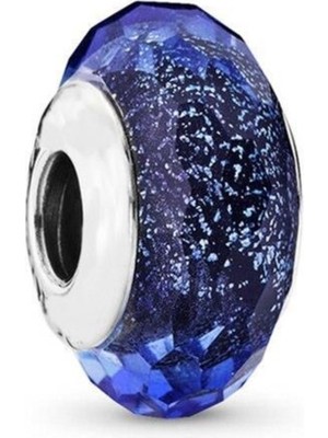 Mimozaavm Bileklikleri Için 925 Ayar Damgalı Gümüş Kaplama Yuvarlak Charm