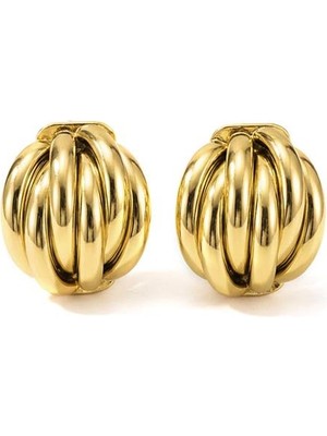 Skygo Metal Otantik Küpe - Altın