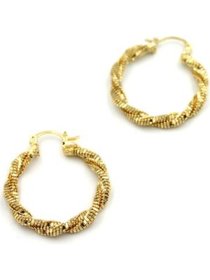 Skygo Halka Küpe - Altın