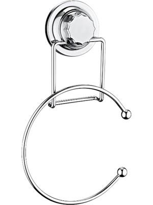 Skygo Vakumlu Yuvarlak Havluluk Krom ROYALEKS-VK-707