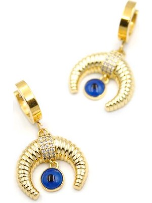 Skygo Hilal Küpe - Altın