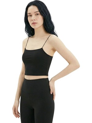 Newhappylife Kadın Şık Büstiyer & Ip Askılı Crop & Kadın Iç Giyim & Dış Giyim & Penye Bluz