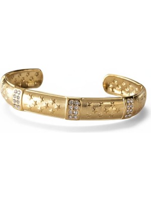 Diva Viva - Aura Antique Serisi - Kadın Çelik Vintage Bileklik - Model 05 (KOD-417)