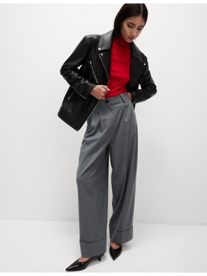 Marks & Spencer Yüksek Bel Geniş Paça Pantolon