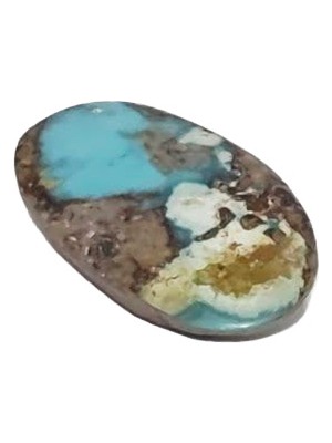 Hasyılmaz Doğal Iran Nişabur Firuze (Turkuaz) Taşı 12 Karat - 2,40 Gram T043