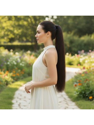 Handmade Isıya Dayanıklı Fiber Saç Takma Saç Tak Cık Pratik Ürünler