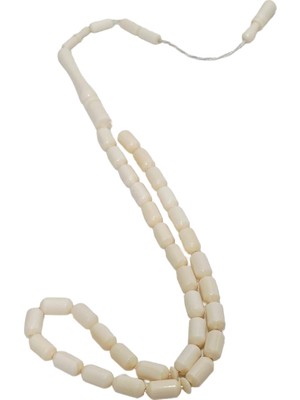 Hasyılmaz Kesme Fildişi Tesbih 8,80 Gram - Koleksiyonluk Fil Dişi Tespih (F011)