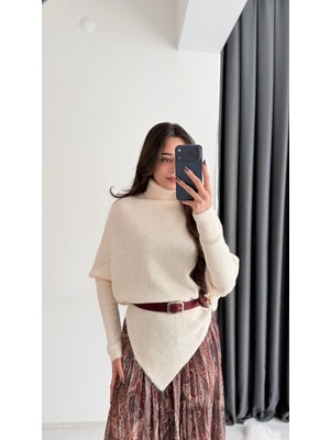 Rubia Krem Önü V Balıkçı Kazak