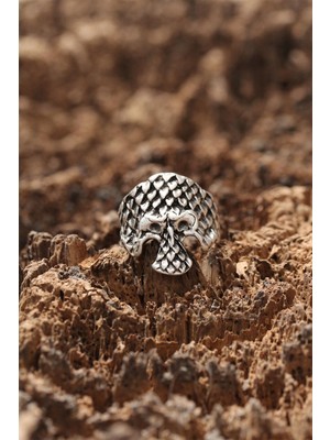 Inure Jewelry Kuru Kafa Desen Ayarlanabilir Yüzük