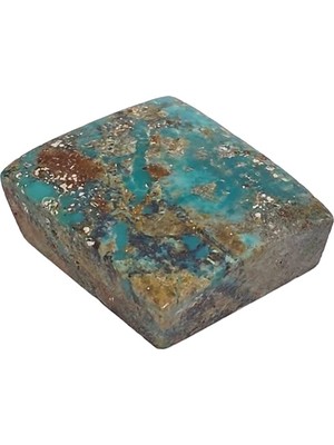 Hasyılmaz Doğal Iran Nişabur Firuze (Turkuaz) Taşı 31,5 Karat - 6,31 Gram T050