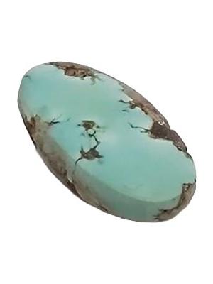 Hasyılmaz Doğal Iran Nişabur Firuze (Turkuaz) Taşı 10,9 Karat - 2,18 Gram T045