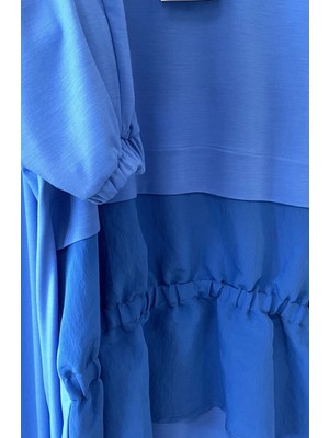 Nuss Fırfırlı Saks Takım