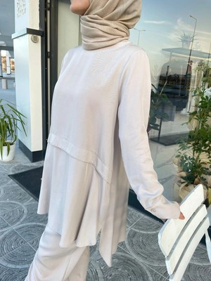 Nuss Pantolonlu Takım Taş