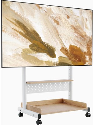 Fitueyes Fıitueyes 40–85” Tekerlekli Tv Standı & Depolama Ünitesi