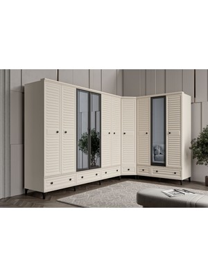 Doressa Risk Moon Köşe Gardırop