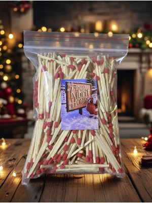 The Kibrit House  Kırmızı Renkli Kibritler 100GR