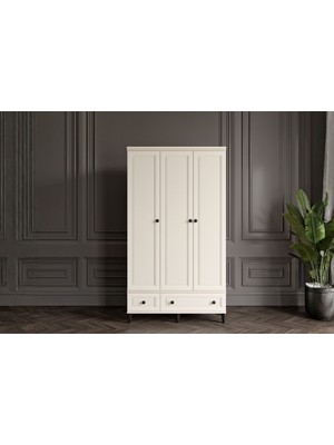 Doressa Zare Moon 3 Kapılı Gardırop