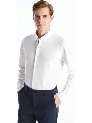Lc Waikiki Yeni Sezon Slim Fit Uzun Kollu Oxford Erkek Gömlek