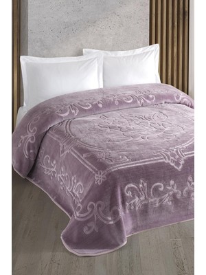 Huzur Çeyiz Kristal Çift Kişilik Emboss Battaniye