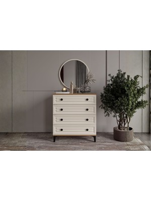 Doressa Risk Walnut Şifonyer