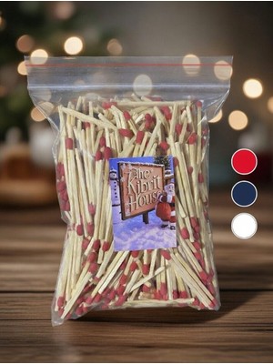 The Kibrit House  Kırmızı Renkli Kibritler (250GR)