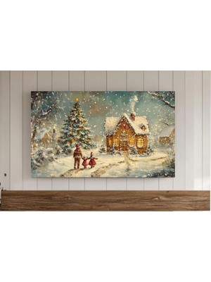 Ninastore Klasik Zencefilli Kurabiye Evi Noel Sanatı – Samsung Frame Tv (Dijital Indirme)