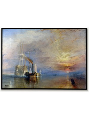 Ninastore Temeraire'in Savaşçıları Tablosu Poster Duvar Sanatı Dekor Poster Baskı Sanat Reprodüksiyonu Romanti