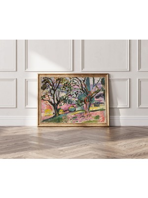 Ninastore Henri Matisse'in Collioure'deki Zeytin Ağaçları Posteri, Henri Matisse Sergisi Baskısı, Matisse Duva