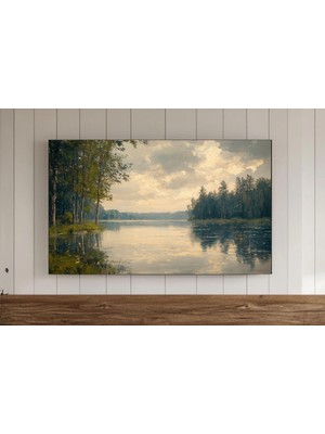 Ninastore Manzara Vintage Tablo Çerçevesi Tv Duvar Sanatı Samsung Tv Sanatı Klasik Tablo Dijital Indirme Ekran