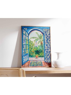 Ninastore Henri Matisse Posteri Islami Dekor Arap Duvar Sanatı Matisse Çiçek Baskısı Henri Matisse Manzara Pos