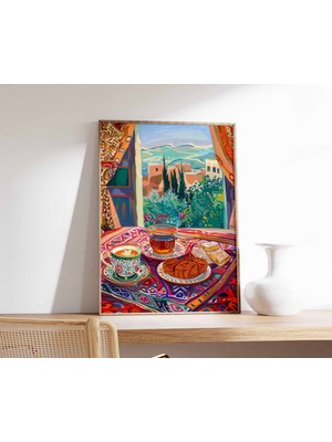Ninastore Islami Yemek Posteri Kahve Posteri Arap Dekorasyonu Filistin Posteri Iran Dekorasyonu Mutfak Dekoras