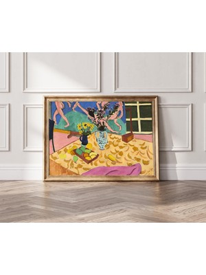 Ninastore Henri Matisse'in Dans Tablosu Poster Baskısı Henri Matisse Duvar Sanatı Dekorasyonu Matisse Duvar Sa