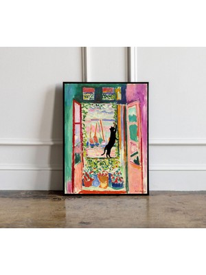 Ninastore Henri Matisse Posteri Açık Pencere Posteri Matisse Duvar Sanatı Henri Matisse Baskısı Matisse Açık P