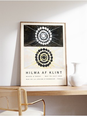 Ninastore Hilma Af Klint Sanat Baskı Soyut Sanat Poster Hilma Af Klint Duvar Sanatı Sürrealist Modern Sanat De